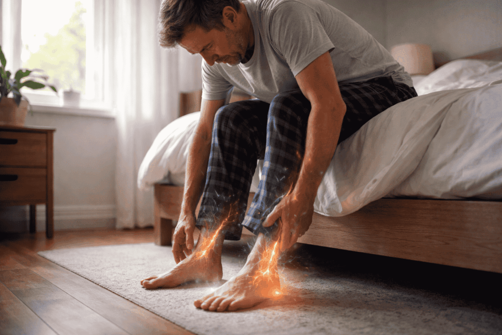 man met polyneuropathie