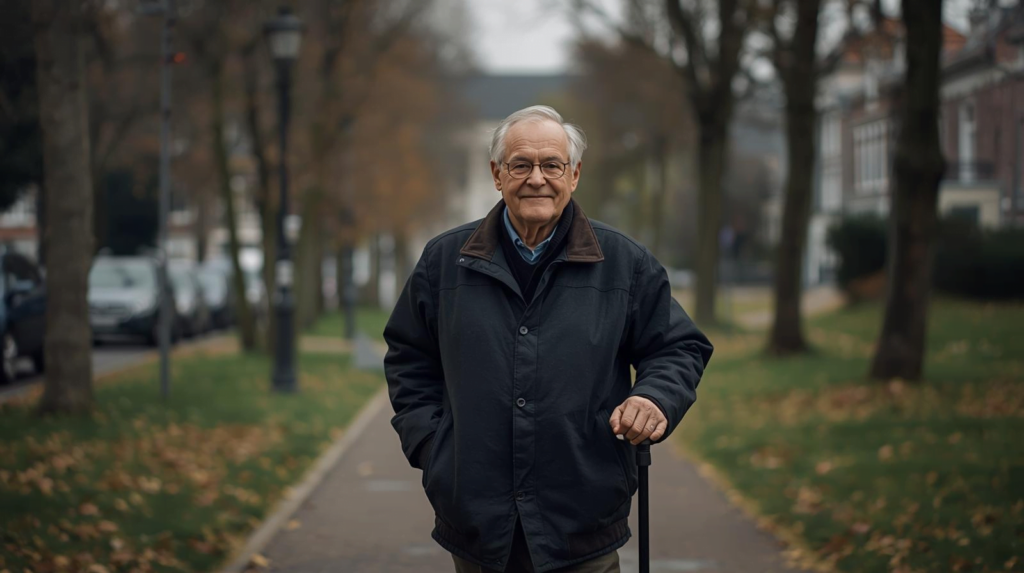 dagelijks leven met CIDP: op eigen tempo buiten bewegen