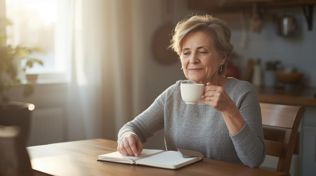 normaal leven met CIDP: rustig ochtendmoment thuis met energie verdelen