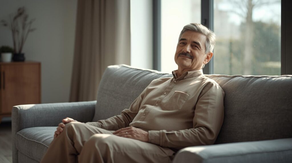 Persoon ervaart verbetering van symptomen bij polyneuropathie in dagelijks leven