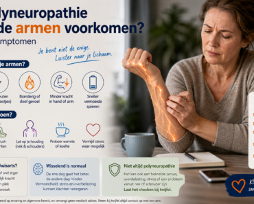 Kan polyneuropathie ook in de armen voorkomen? Dit zijn de symptomen